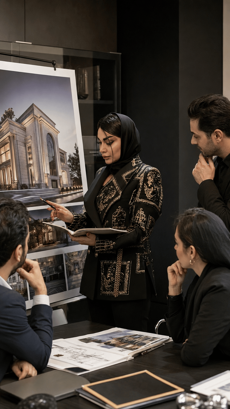 تیم استودیو معماری بهناز محروقی